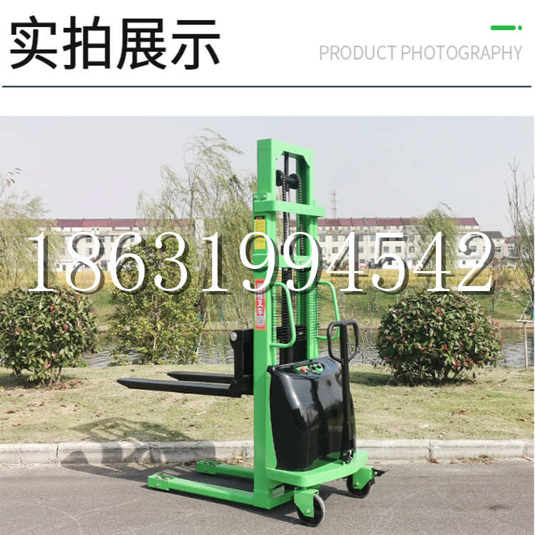 阿鲁科尔沁旗电动叉车堆高车液压铲车电瓶1吨2吨站驾步行式小型全自动叉车